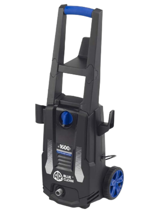 AR Blue Clean Hochdruckreiniger e-1600P mit Patio Cleaner und Feste Bürste (1600 W, 125 bar, 420 l/h) – Hochdruckreiniger von AR Blue Clean
